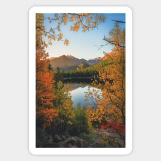 Rocky Mountain Sunrise Sticker